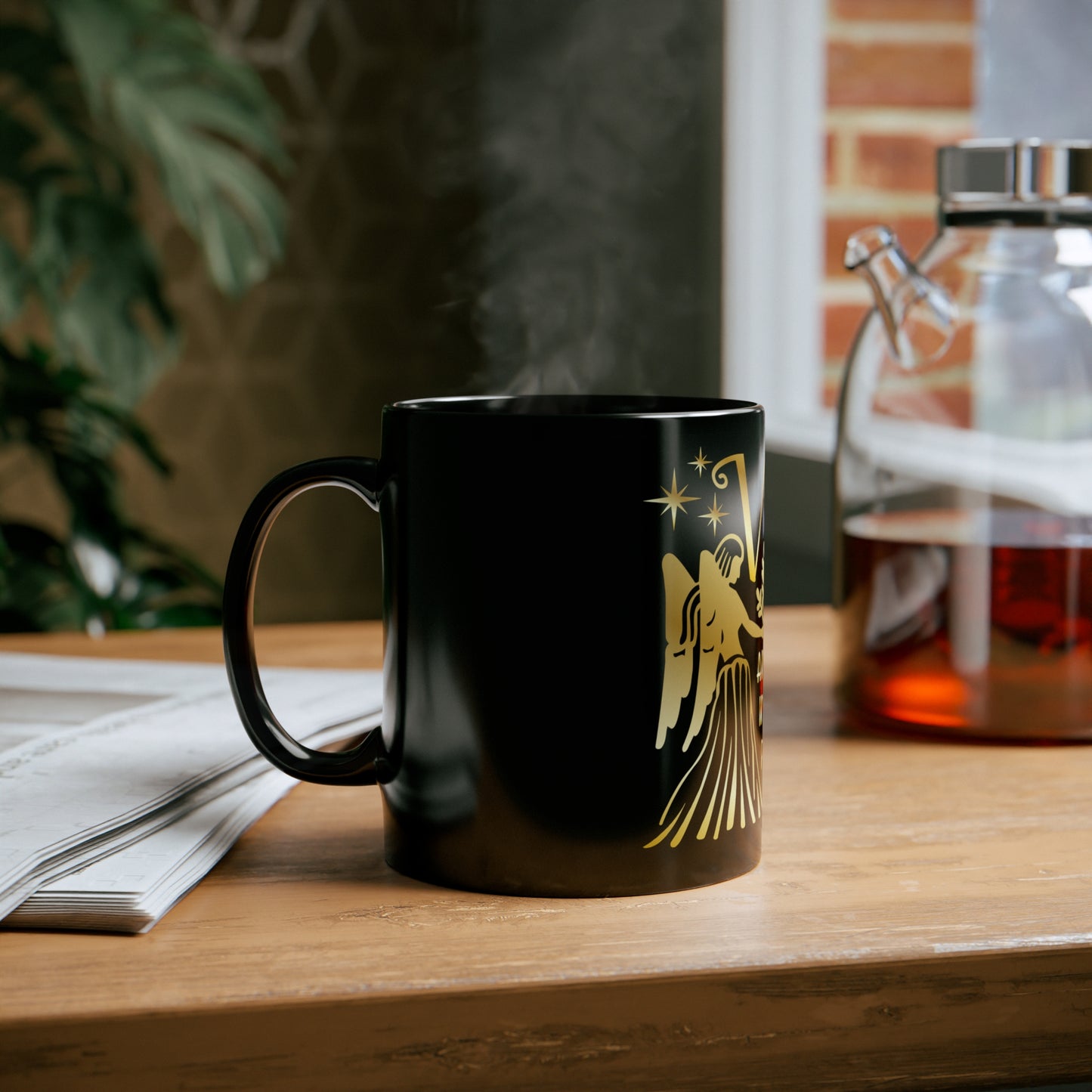 Virgo11oz Black Mug