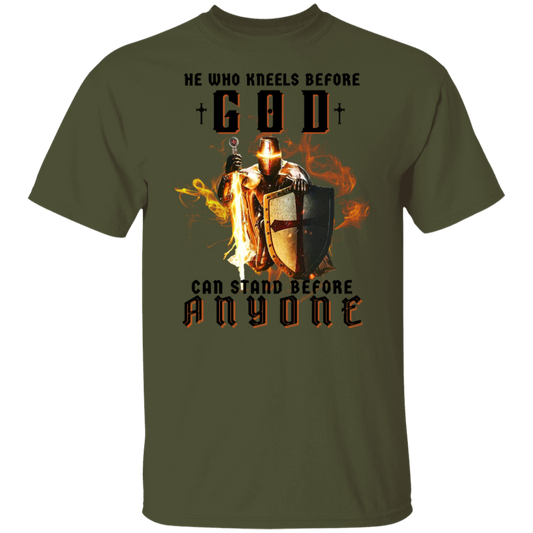 He who kneels before God