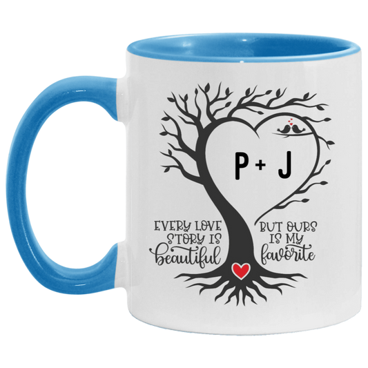 Love Story Personalized Mug