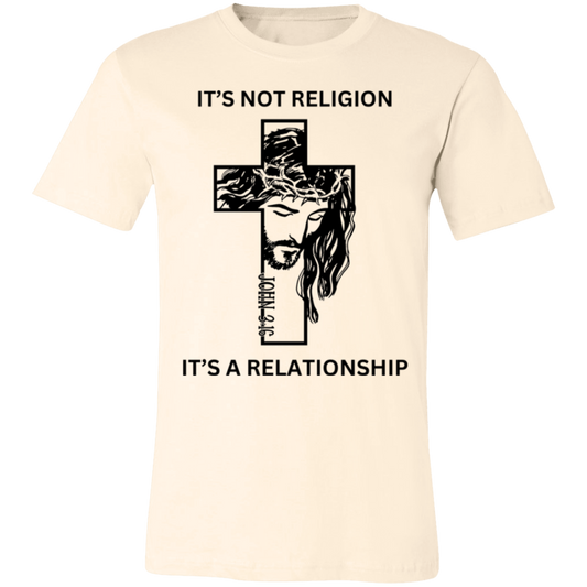 It’s not religion