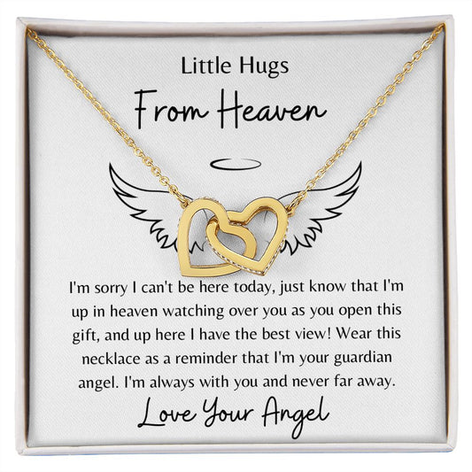 Little Hugs Interlocking Hearts Necklace