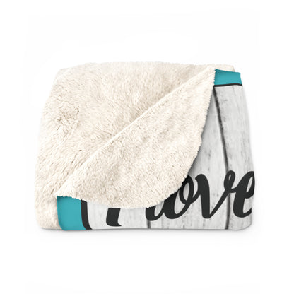 To My  Sister Fleece Throw