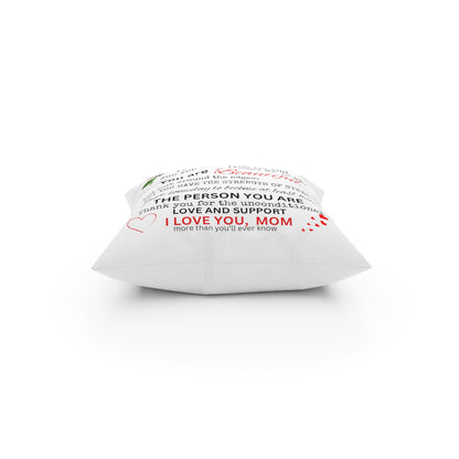 To My Mom  Pillow