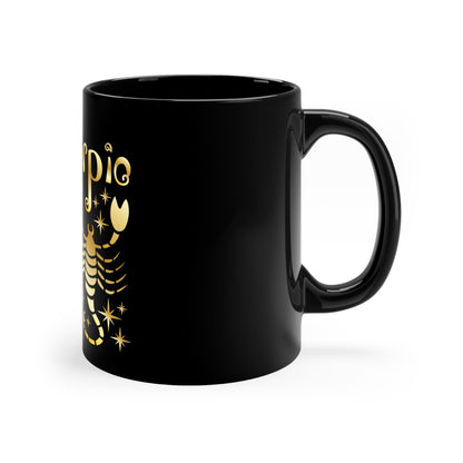 Scorpio 11oz Black Mug