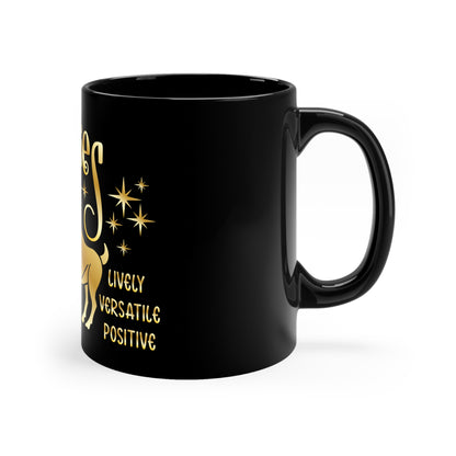 Aries 11oz Black Mug