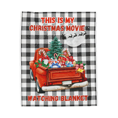 Christmas Movie watching blanket