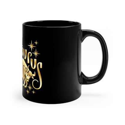 Taurus 11oz Black Mug