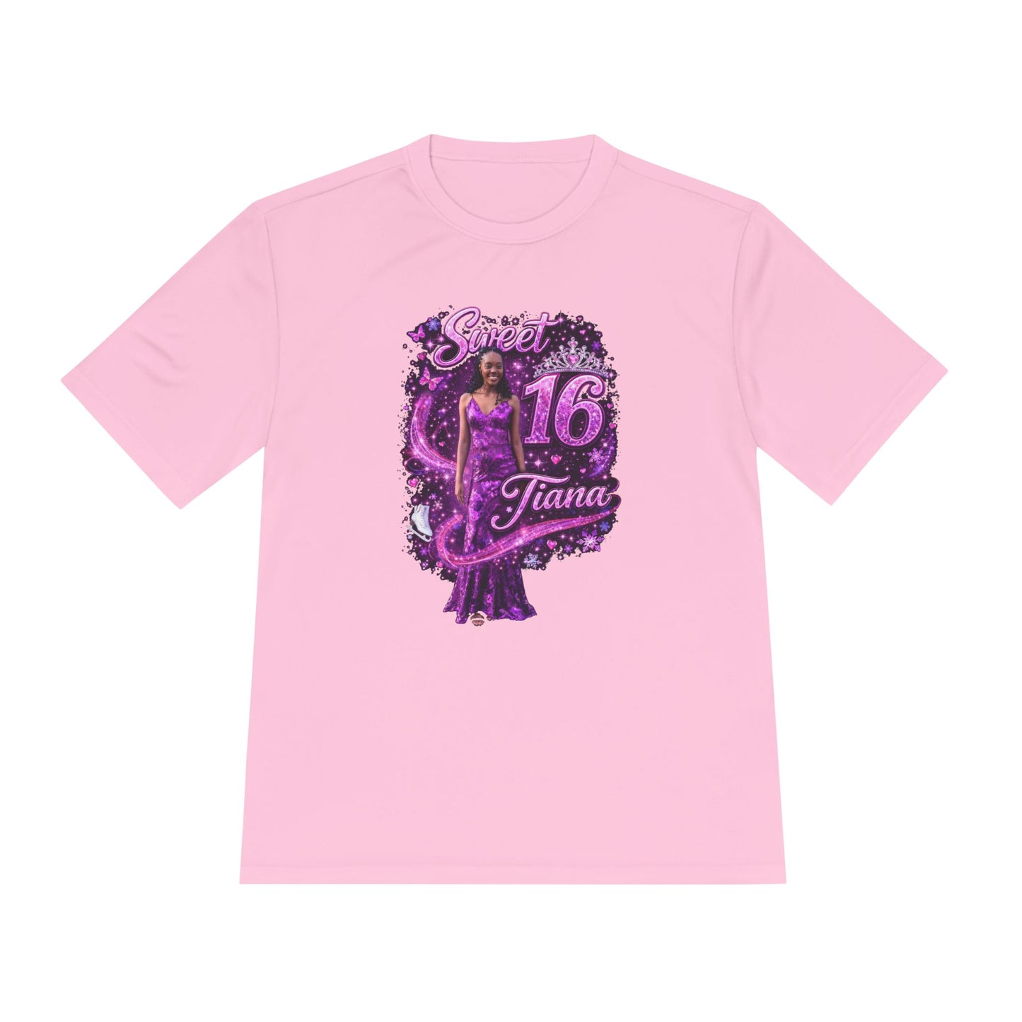 Sweet 16 Moisture-Wicking Tee — Sweet Sixteen Birthday Shirt