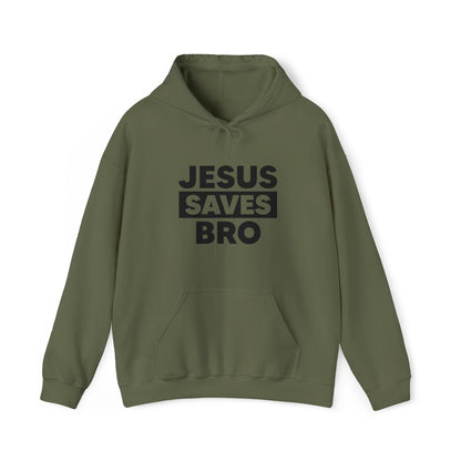 Jesus saves bro hoodie