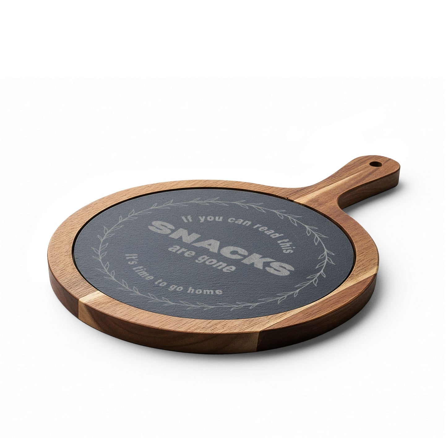 Engraved Charcuterie Board with Cheese Tools – "Sweet Dreams Are Made of Cheese" Slate Serving Set