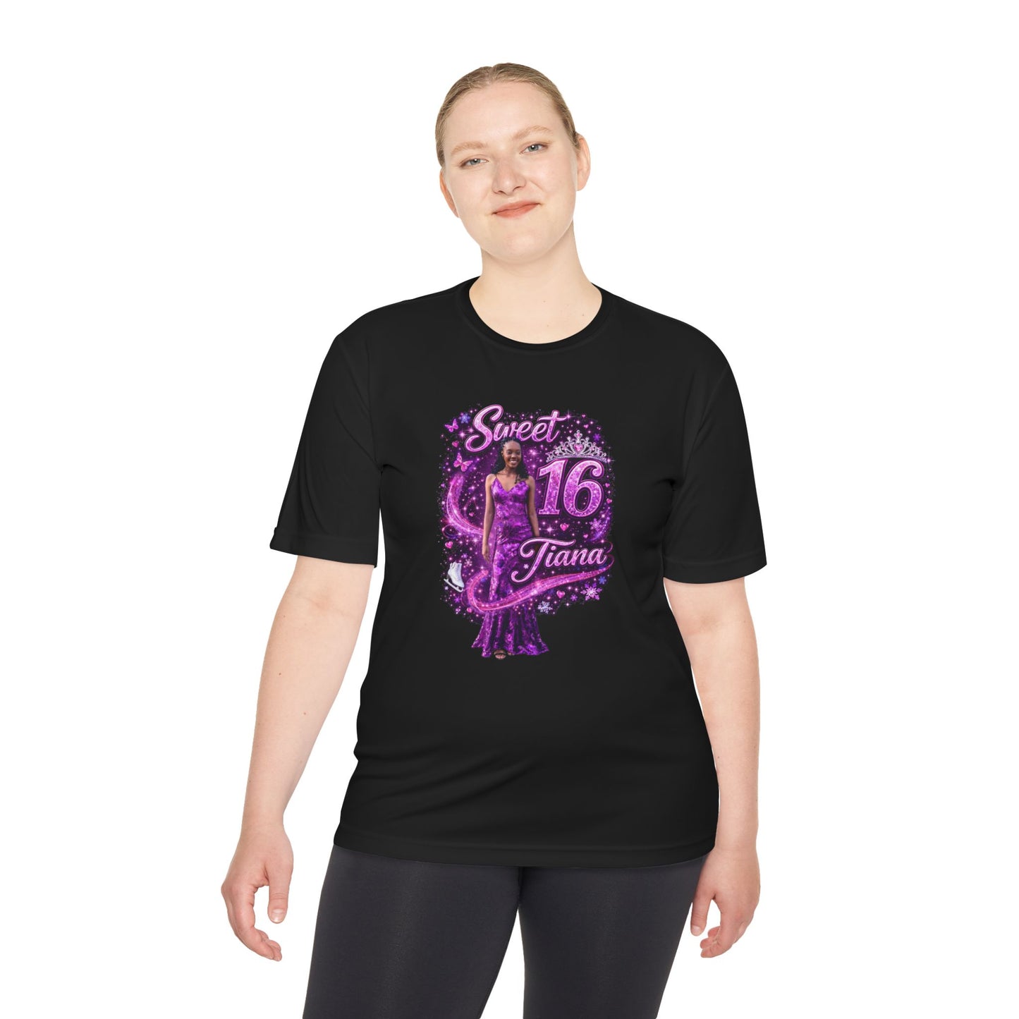 Sweet 16 Moisture-Wicking Tee — Sweet Sixteen Birthday Shirt