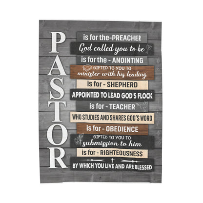 Pastor Plush Throw