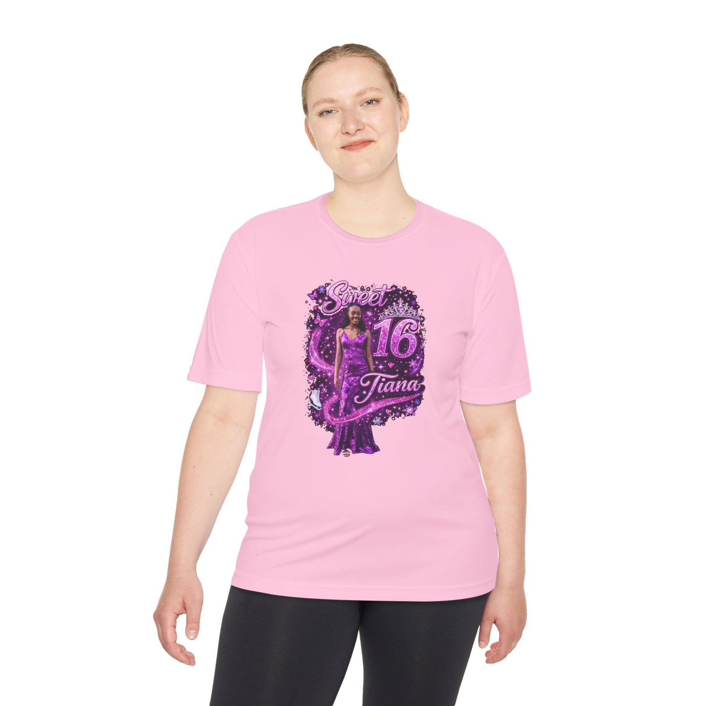 Sweet 16 Moisture-Wicking Tee — Sweet Sixteen Birthday Shirt