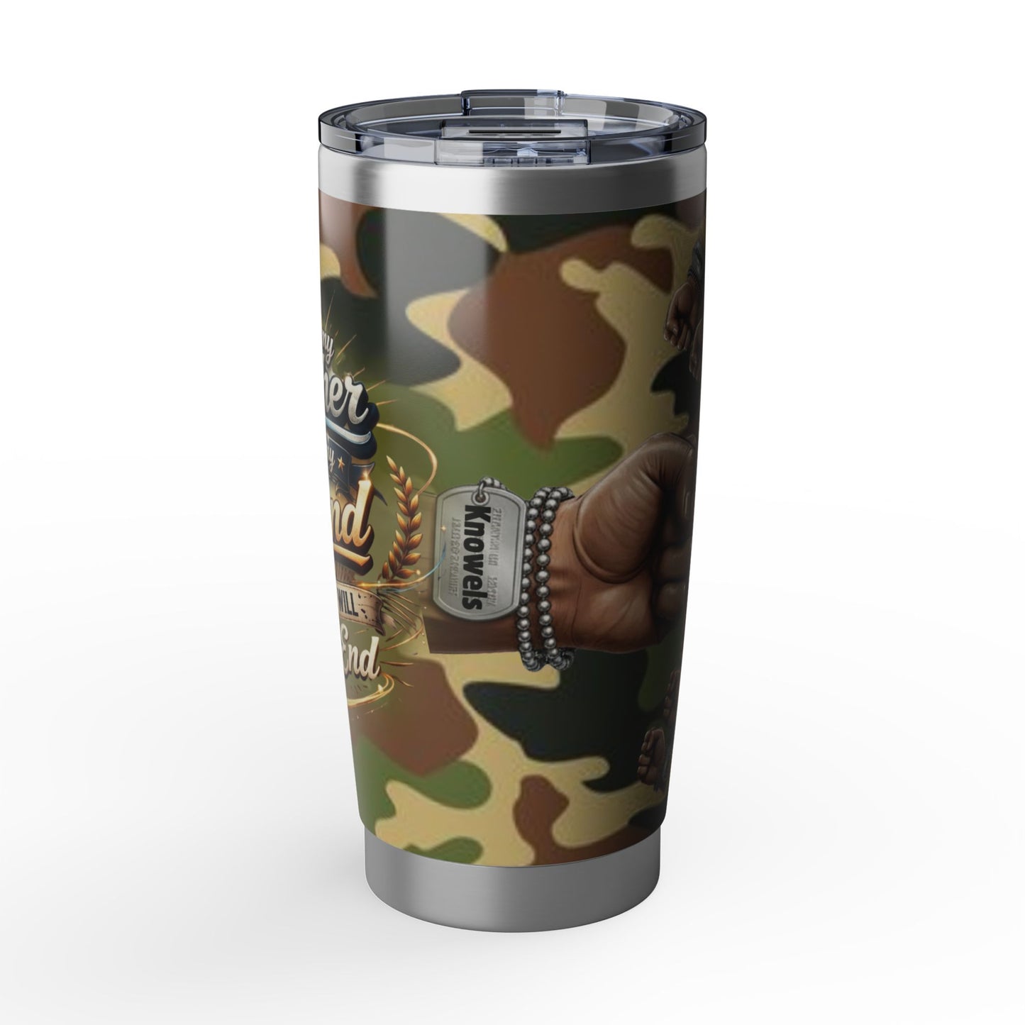 Patriotic Veteran Travel Mug