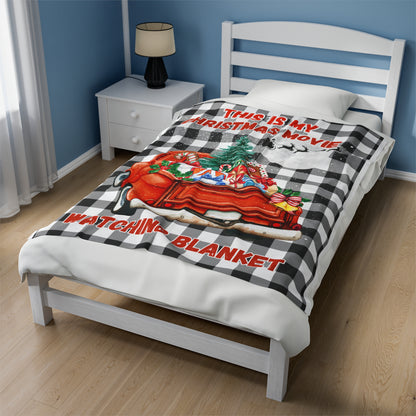 Christmas Movie watching blanket