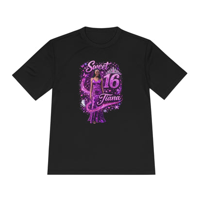 Sweet 16 Moisture-Wicking Tee — Sweet Sixteen Birthday Shirt