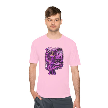 Sweet 16 Moisture-Wicking Tee — Sweet Sixteen Birthday Shirt