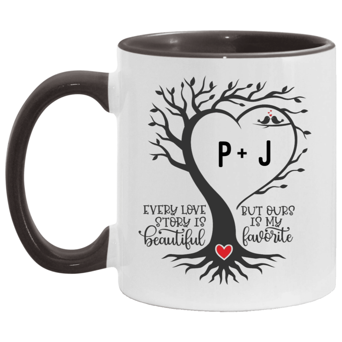 Love Story Personalized Mug