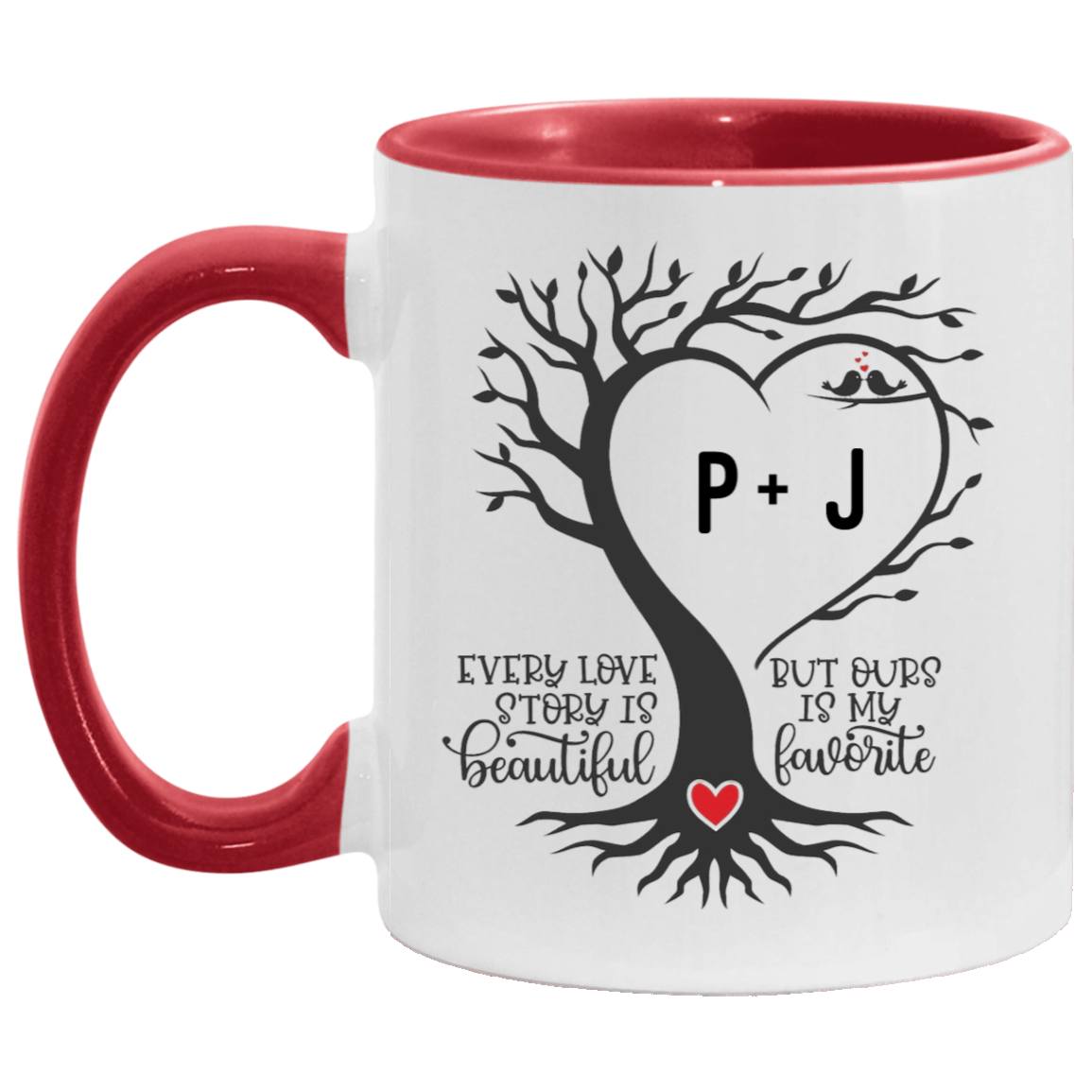 Love Story Personalized Mug