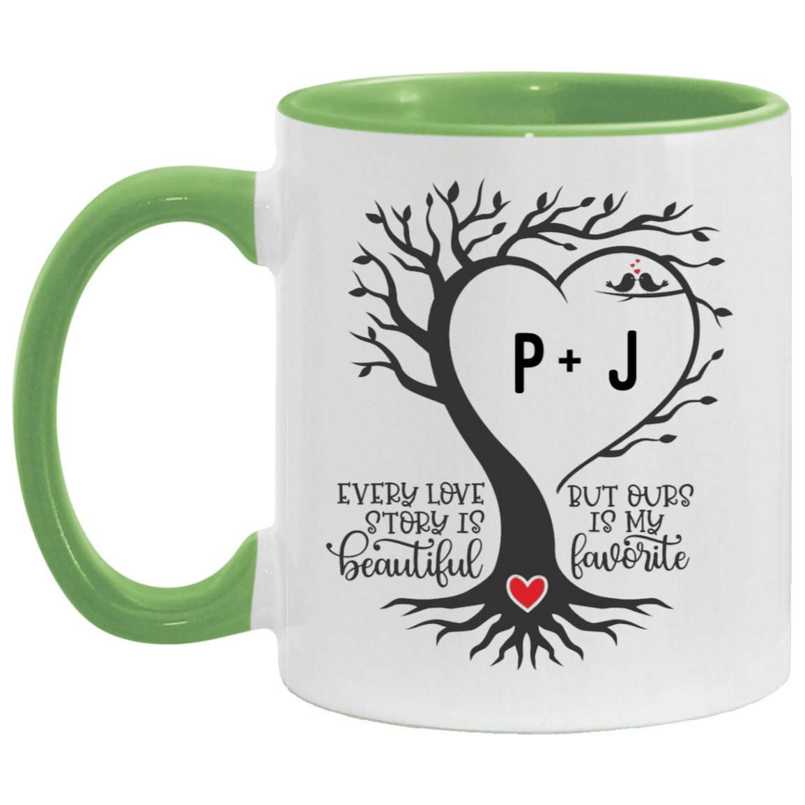 Love Story Personalized Mug