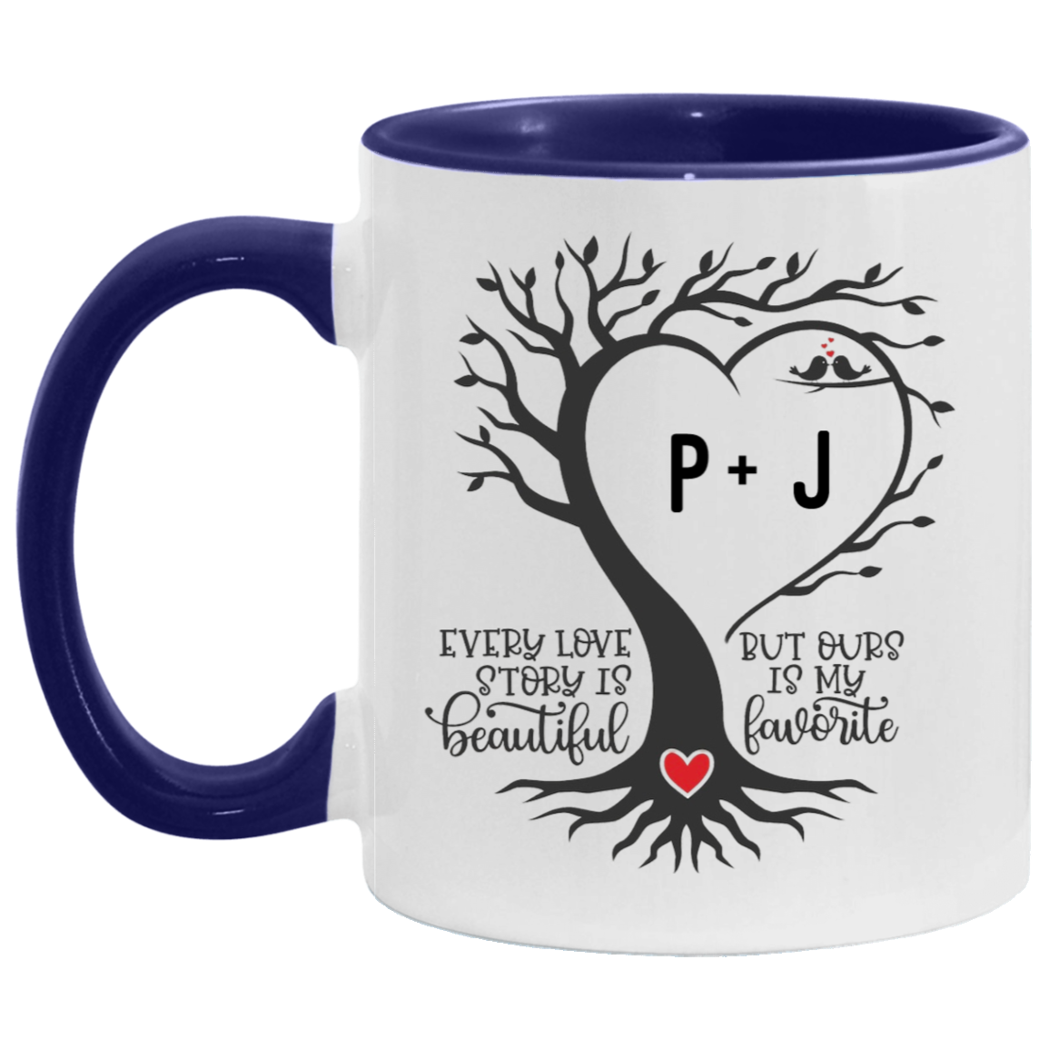 Love Story Personalized Mug