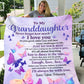 Granddaughter Plush Throw