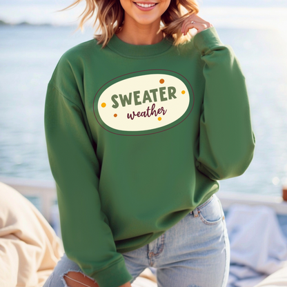 Sweater weather with dots