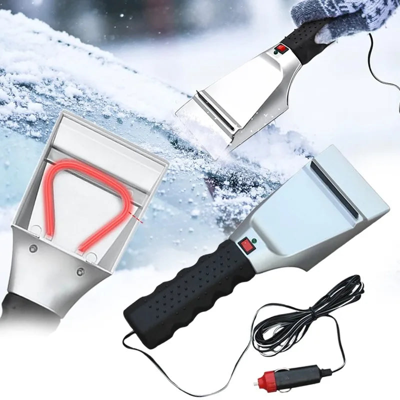 Electric Heated Ice Scraper