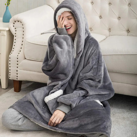 Blanket Hoodie Oversized