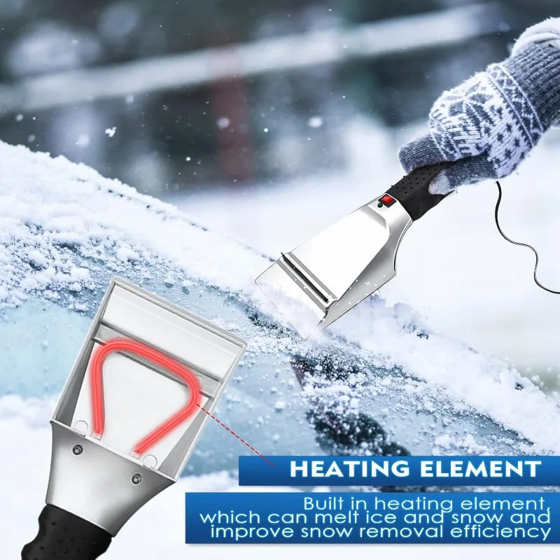 Electric Heated Ice Scraper
