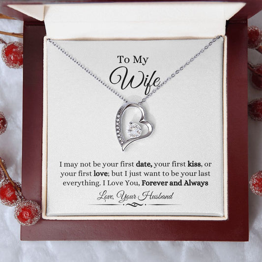 To My Wife Forever Love Necklace