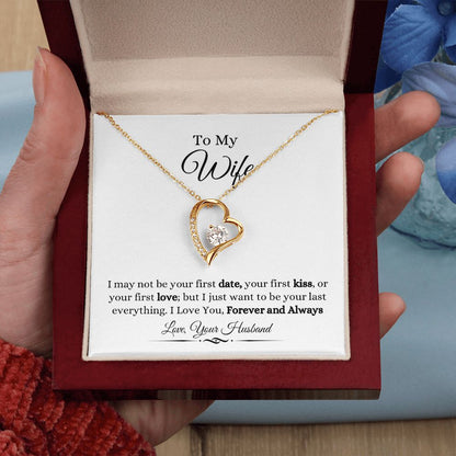 To My Wife Forever Love Necklace