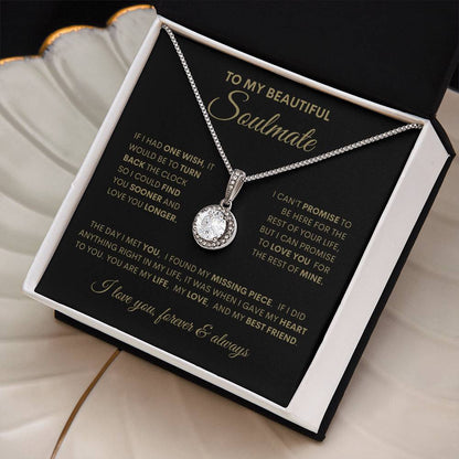 To My Soulmate Eternal Hope Necklace