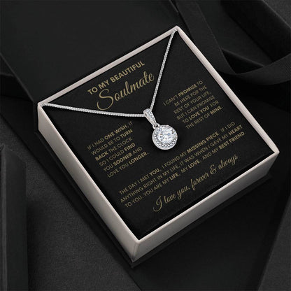 To My Soulmate Eternal Hope Necklace