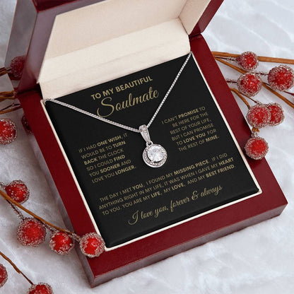 To My Soulmate Eternal Hope Necklace