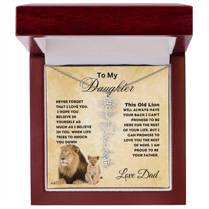 To My Daughter Forever Flower