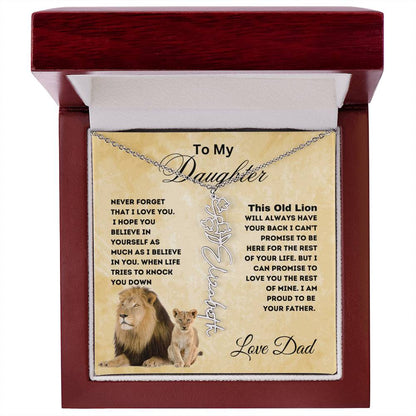 To My Daughter Forever Flower