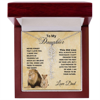 To My Daughter Forever Flower