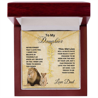 To My Daughter Forever Flower