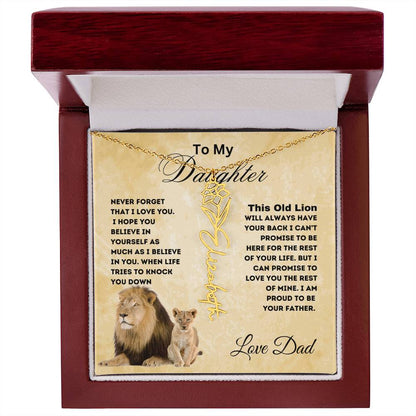 To My Daughter Forever Flower