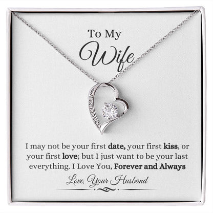 To My Wife Forever Love Necklace