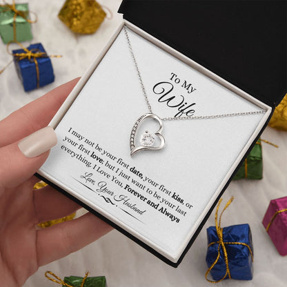 To My Wife Forever Love Necklace