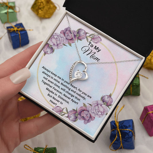 To My Mom Forever Love Necklace