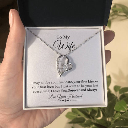 To My Wife Forever Love Necklace
