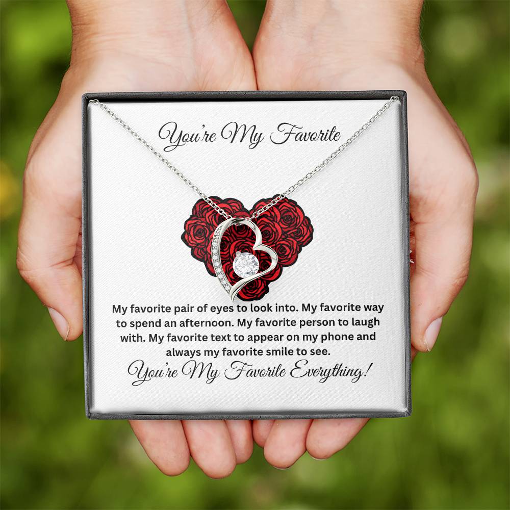 You're My Favorite Forever Love Necklace