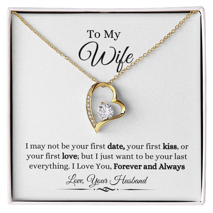 To My Wife Forever Love Necklace