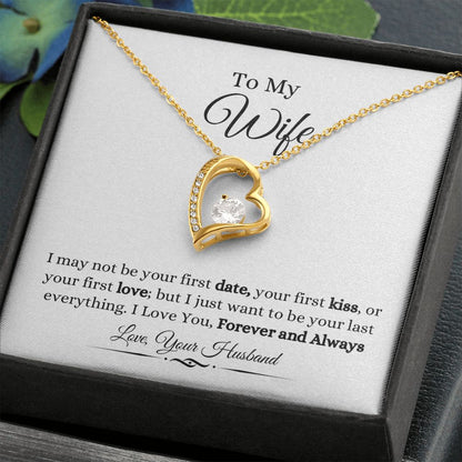 To My Wife Forever Love Necklace