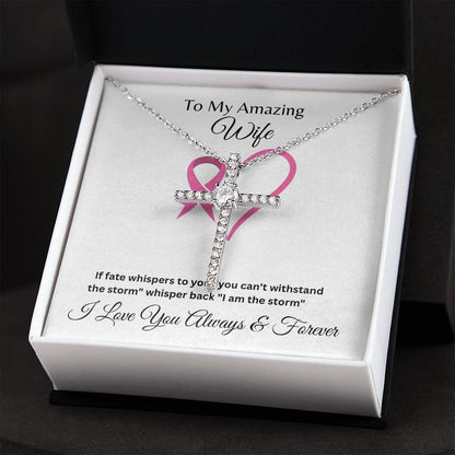 To My Amazing Wife  CZ Cross