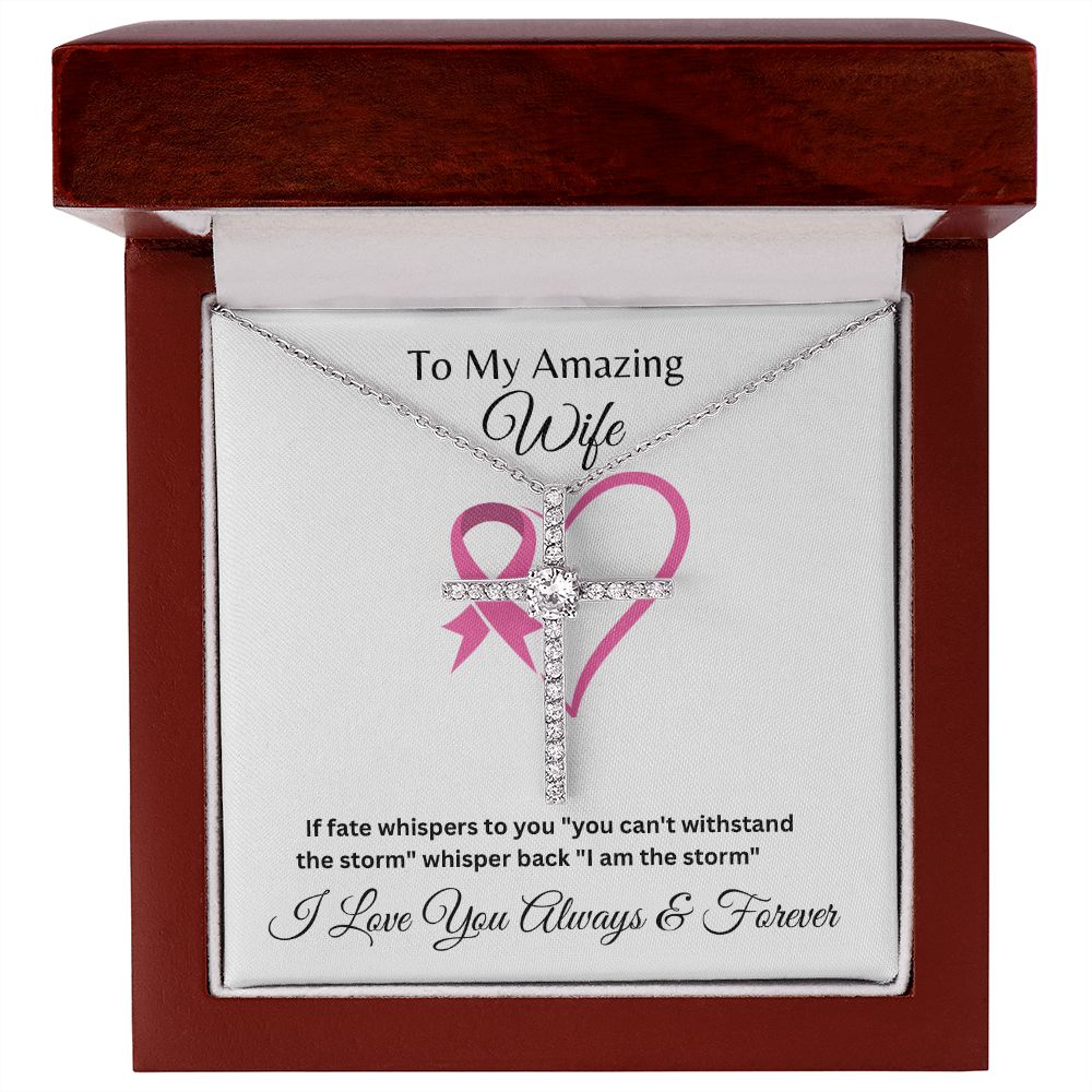 To My Amazing Wife  CZ Cross