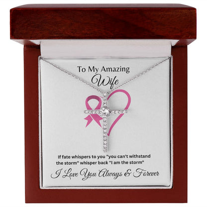 To My Amazing Wife  CZ Cross